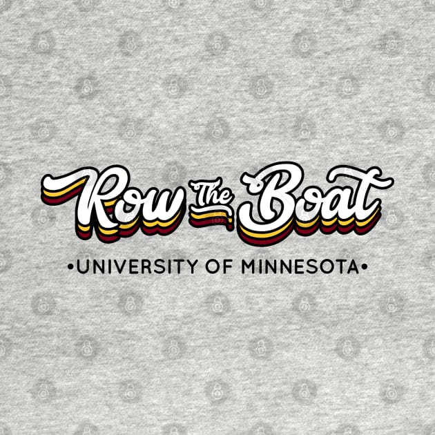 Row The Boat - Cursive by Josh Wuflestad